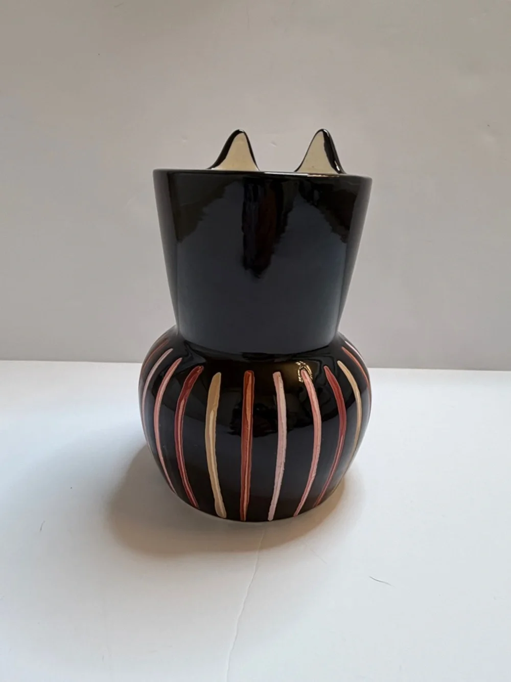 Threshold Ceramic Black Cat Planter Whimsy Goth Aesthetic Home Decor